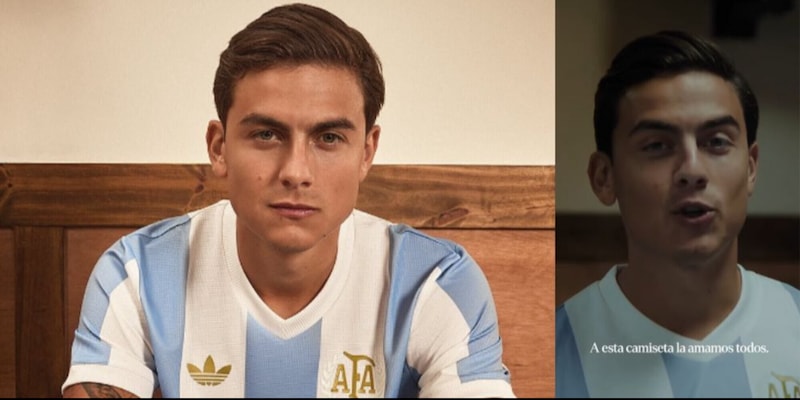 L'Argentina non convoca Dybala, ma è nello spot della nuova maglia