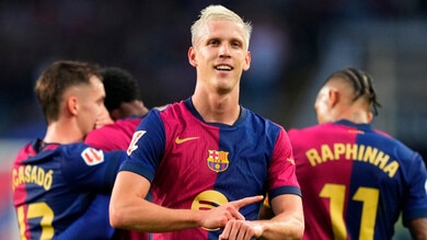 Dani Olmo show, tris Barcellona all'Espanyol. Vince anche l'Atletico