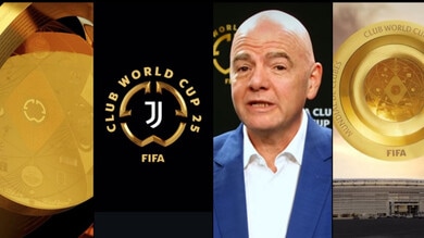 Juve e Mondiale per Club, ecco la coppa! Infantino: "Cosa simboleggia"