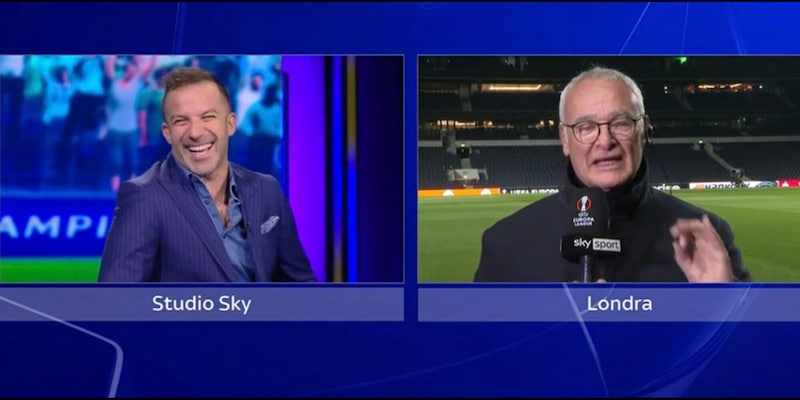 Del Piero e Ranieri, siparietto in tv: scoppiano a ridere. Poi parla della presidenza Figc 1 Del Piero e Ranieri, siparietto in tv: scoppiano a ridere. Poi parla della presidenza Figc