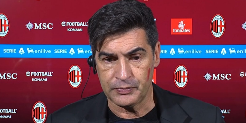 Fonseca: "Anche io avrei fischiato, ma il Milan è ancora da scudetto"