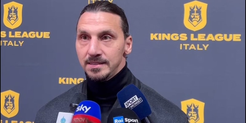 Ibrahimovic alla Kings League: "C'è una strategia sul mercato del Milan"