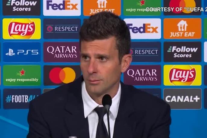 Thiago Motta: "Abbiamo creato per fare un risultato diverso, ma..."