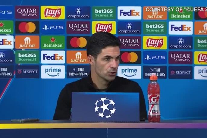 Arteta si sfoga: "L'arbitro ha deciso la gara"