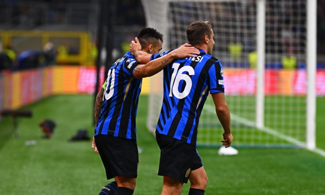 Inter, allenamento a San Siro per lo sprint Champions: ok Lautaro e Calha, si ferma anche Frattesi