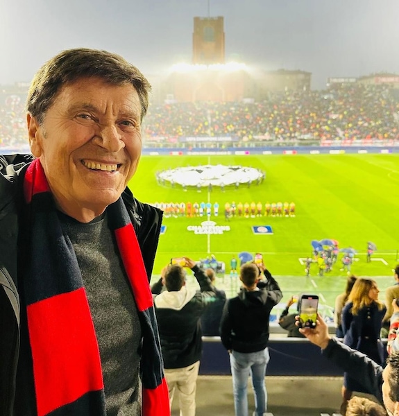 Gianni Morandi compie 80 anni: festa Champions con il suo Bologna a Lisbona