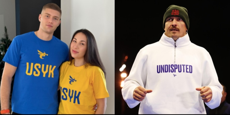 Dovbyk e la moglie si schierano con Usyk: la foto diventa virale