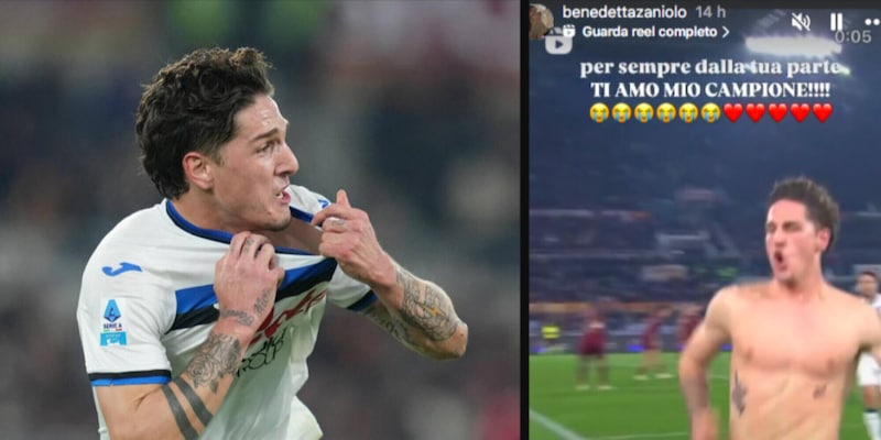 Festa Zaniolo dopo il gol alla Roma: l'esultanza della fidanzata e della sorella 1 Festa Zaniolo dopo il gol alla Roma: l'esultanza della fidanzata e della sorella