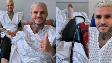 Icardi sfrattato da Wanda e in ospedale: "Grazie a chi mi ha curato, torno presto"