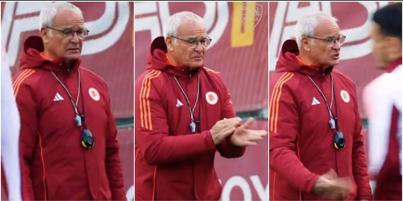 Ranieri e la frase urlata ai giocatori a Trigoria: "Fate vedere..."