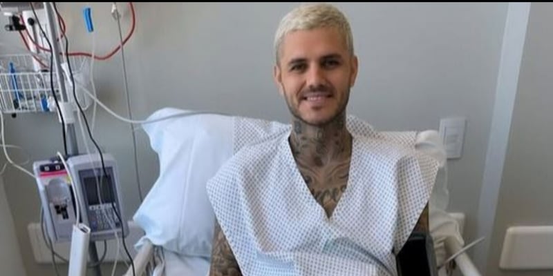 Icardi, operazione al ginocchio riuscita: i tempi di recupero