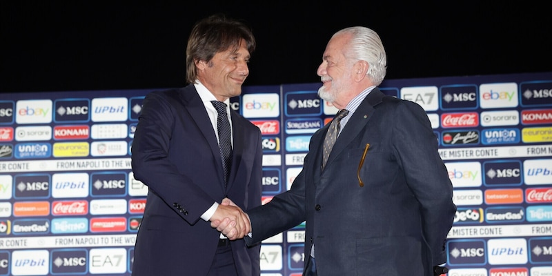 De Laurentiis sta con Conte: "Lazio-Napoli come un mega allenamento, turnover giusto"