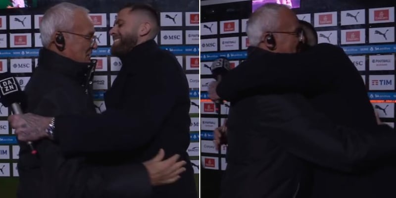Ranieri, la battuta in diretta a Menez fa ridere tutti: "Quando avevi voglia..." 1 Ranieri, la battuta in diretta a Menez fa ridere tutti: "Quando avevi voglia..."