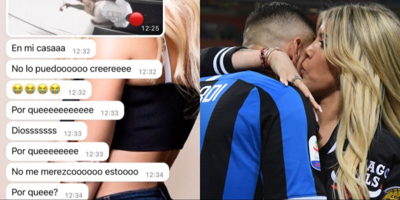 Icardi e le chat con Wanda Nara sulla presunta storia con Keita: "Perché a casa mia..."