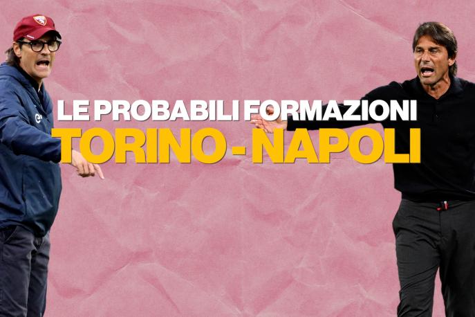 Torino-Napoli: le probabili formazioni di Vanoli e Conte