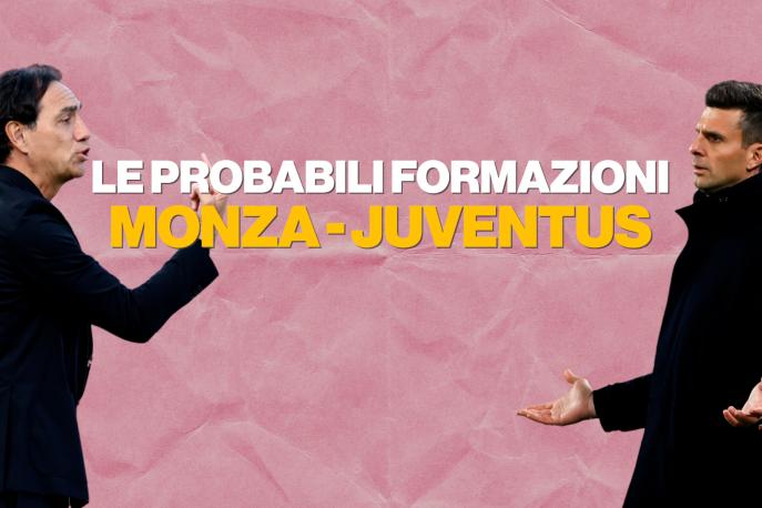 Monza-Juventus, le probabili formazioni