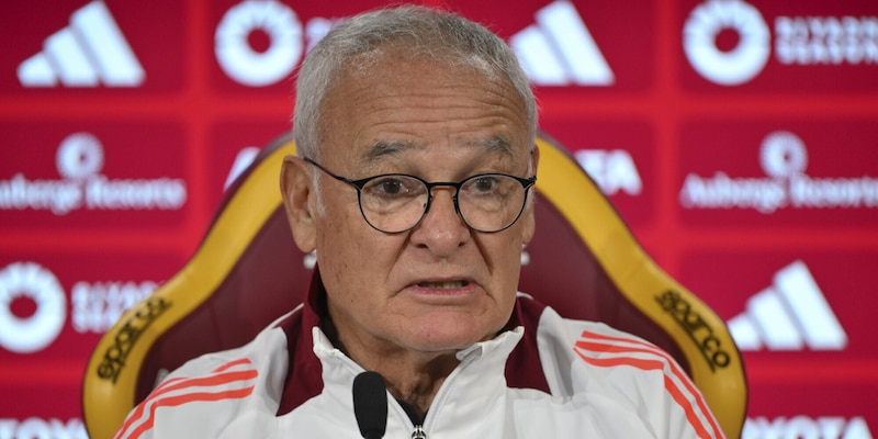 Ranieri diretta prima del derby Roma-Lazio: segui la conferenza LIVE