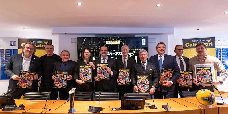 Presentata in Lega Serie A la nuova collezione Panini "Calciatori 2024-2025"