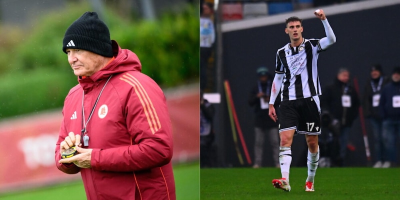 Ranieri e la frase di mercato su Lucca al termine di Udinese-Roma 1 Ranieri e la frase di mercato su Lucca al termine di Udinese-Roma