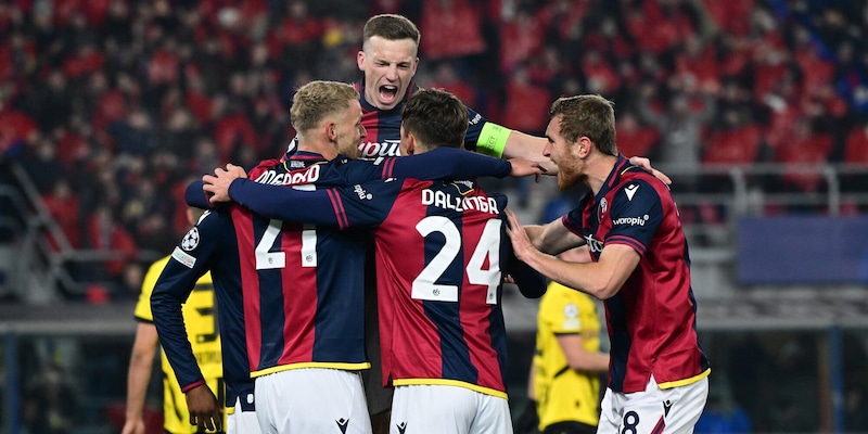 Il Bologna ribalta il Borussia Dortmund, arriva il primo successo in Champions League