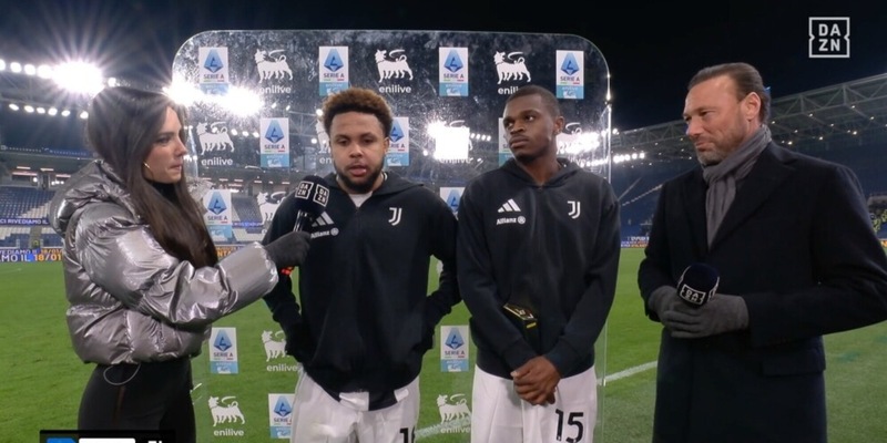 McKennie, nessun infortunio: "Era la frustrazione" Kalulu, dal gol all'ombra