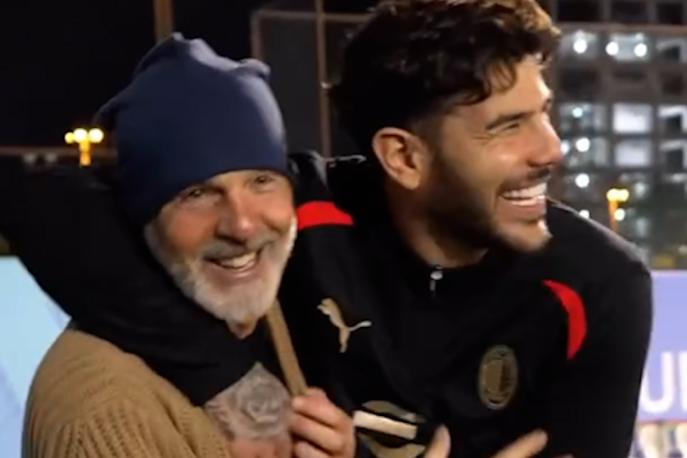 Pioli fa visita al Milan e... sfotte Reijnders: "Quando ti allenavo io..."