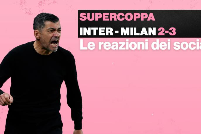 "Miracolo a Riad", delirio per Conceiçao: Inter-Milan 2-3, le reazioni dei tifosi