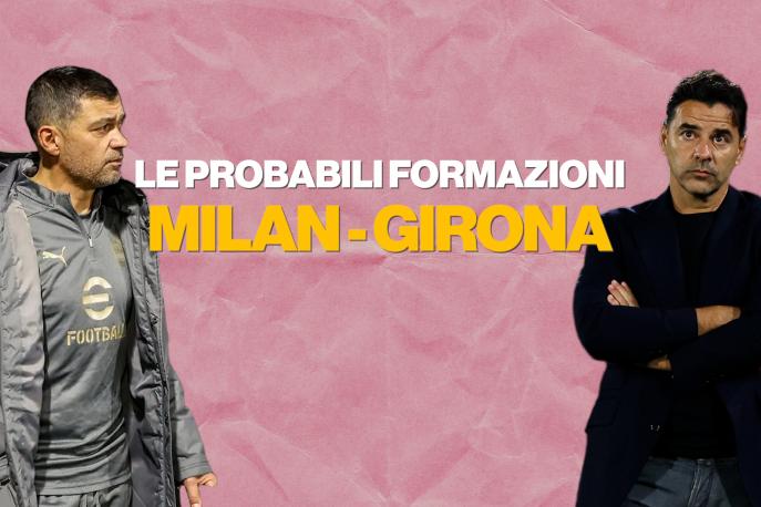 Musah confermato, Pulisic e Abraham out: le probabili formazioni di Milan-Girona