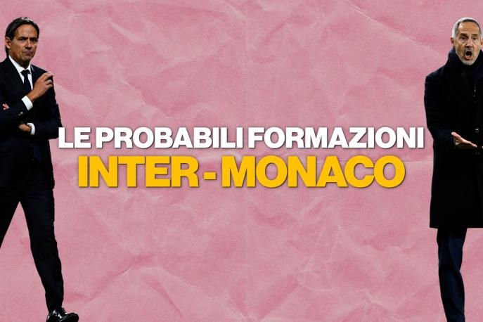 Bisseck e Frattesi titolari, out Zielinski: le probabili di Inter-Monaco