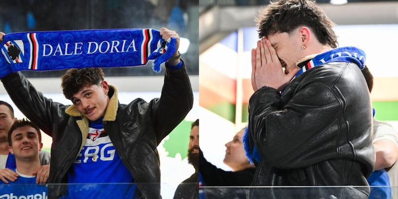 Olly va a vedere la Samp e tutto lo stadio canta la sua canzone: la reazione è clamorosa