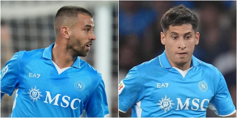 Napoli, Spinazzola e Olivera di corsa a sinistra