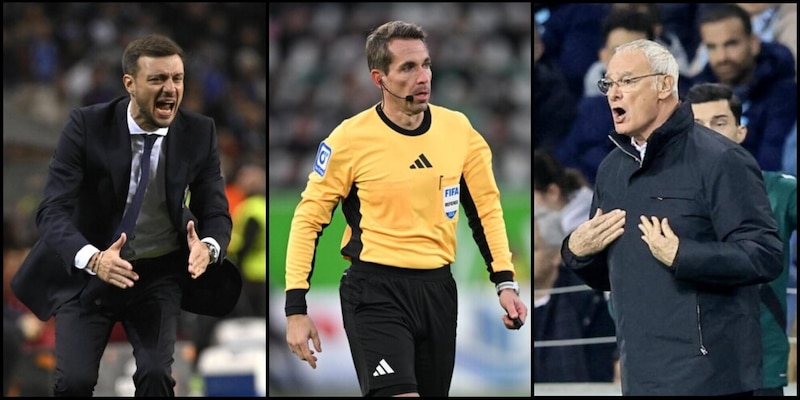 Anselmi snobba Ranieri: "Si è lamentato dell'arbitro? Cartellini perfetti. Anzi, nel primo tempo..." 1 Anselmi snobba Ranieri: "Si è lamentato dell'arbitro? Cartellini perfetti. Anzi, nel primo tempo..."