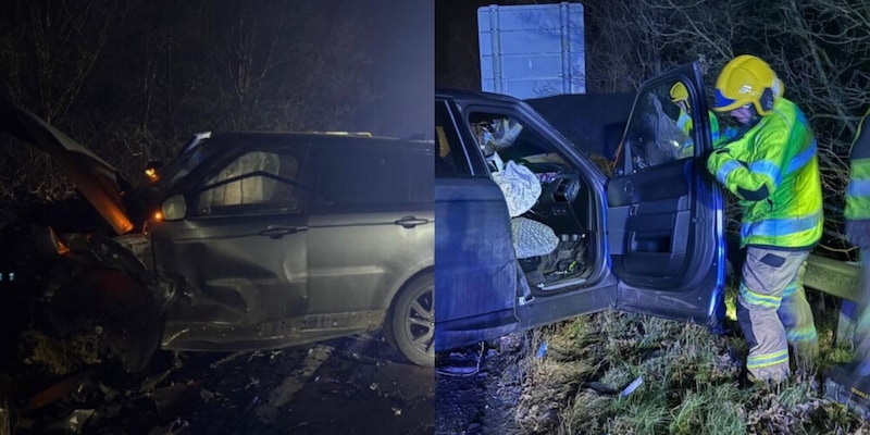 Calciatore rischia la vita per un terribile incidente stradale e pubblica tutto sui social 1 Calciatore rischia la vita per un terribile incidente stradale e pubblica tutto sui social