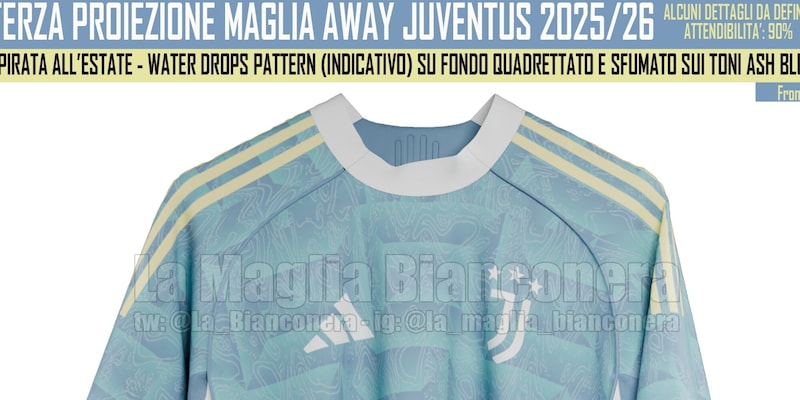 Juve, così la maglia da trasferta: la divisa away per il 2025/2026 1 Juve, così la maglia da trasferta: la divisa away per il 2025/2026