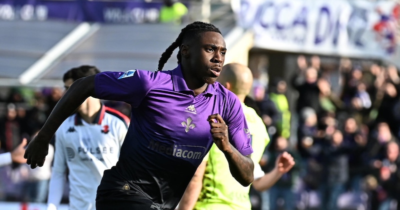 Fiorentina-Genoa 2-1: Kean realizza un super gol al volo. Juve distante un solo punto in classifica 1 Fiorentina-Genoa 2-1: Kean realizza un super gol al volo. Juve distante un solo punto in classifica