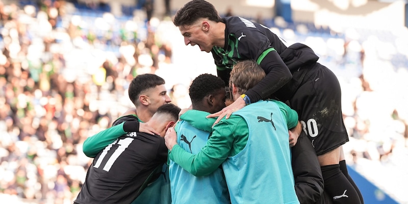 Sassuolo sempre più primo. Cade la Sampdoria, Carrarese di forza