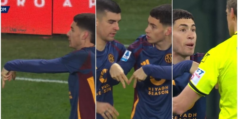 Soulé e il caso dell'ammonizione dopo il gol: l'arbitro gli mostra il giallo, lui non ci crede e... 1 Soulé e il caso dell'ammonizione dopo il gol: l'arbitro gli mostra il giallo, lui non ci crede e...