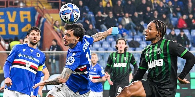 Serie B, pari tra Sampdoria e Sassuolo: Grosso vola a +8 sul Pisa