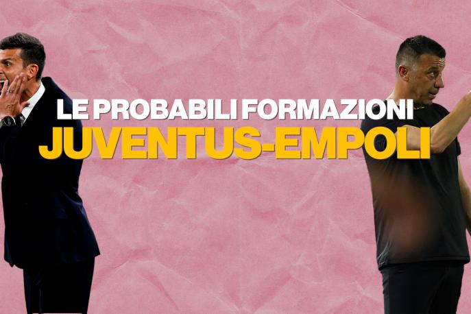 Juve-Empoli: le probabili formazioni di Motta e D'Aversa