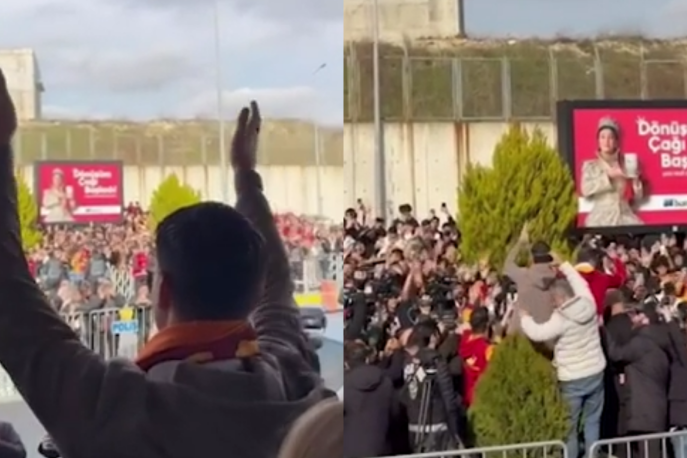 I tifosi del Galatasaray pazzi per Morata: guarda che folla! 1 I tifosi del Galatasaray pazzi per Morata: guarda che folla!