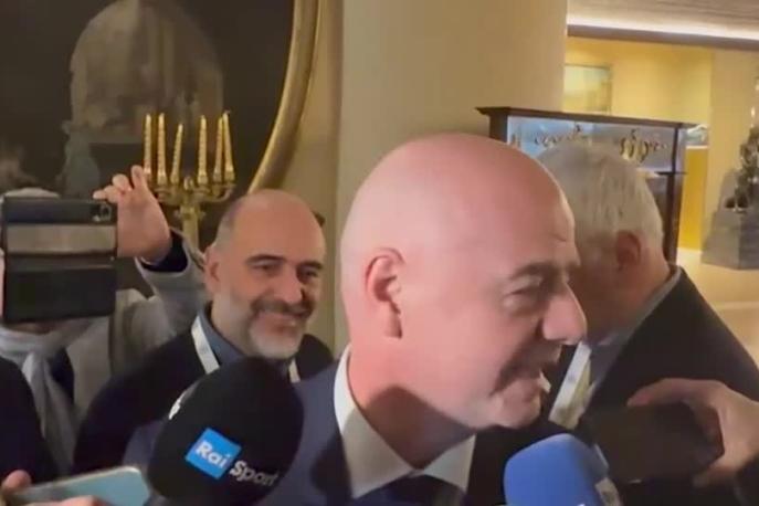 Infantino pizzica l'Italia: "Mondiali? Datevi una mossa!"