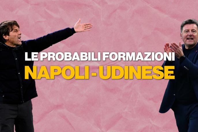 Conte si affida ai titolarissimi: le probabili formazioni di Napoli-Udinese