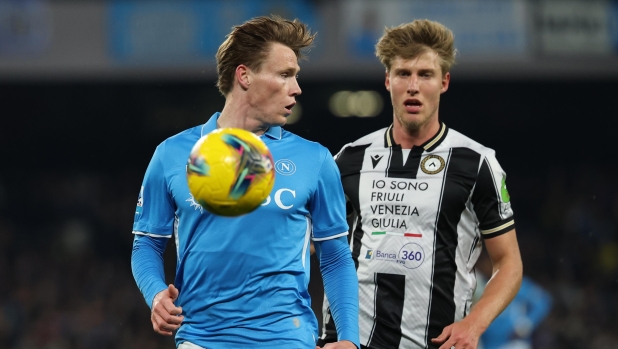 LIVE Napoli-Udinese 1-1: Ekkelenkamp risponde subito a McTominay 1 LIVE Napoli-Udinese 1-1: Ekkelenkamp risponde subito a McTominay