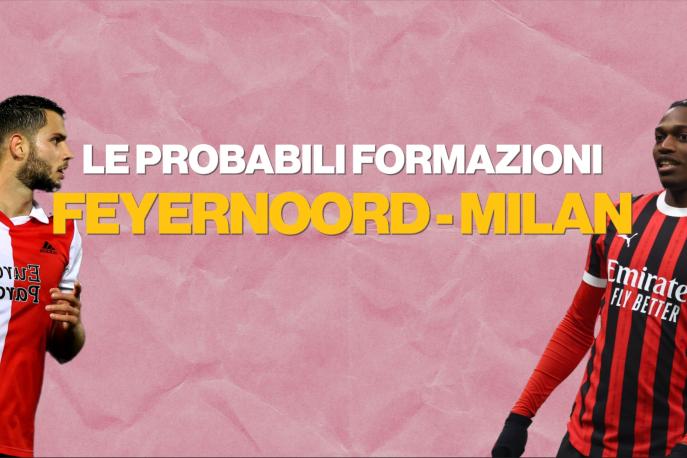 Feyenoord-Milan, le probabili formazioni dei playoff di Champions League