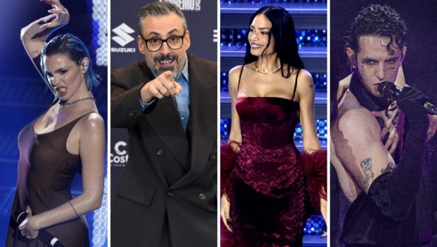 Sanremo, da Rose Villain ed Elodie a Brunori e Achille Lauro: ecco per quale squadra tifano i cantani