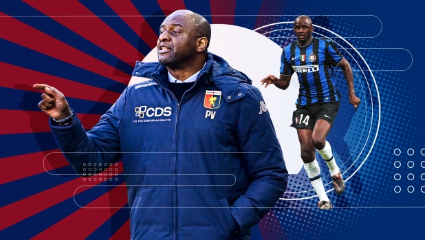 Il militare, i gol alla Roma, gli stop: Vieira e l'Inter, tra Mancio e... il Milan