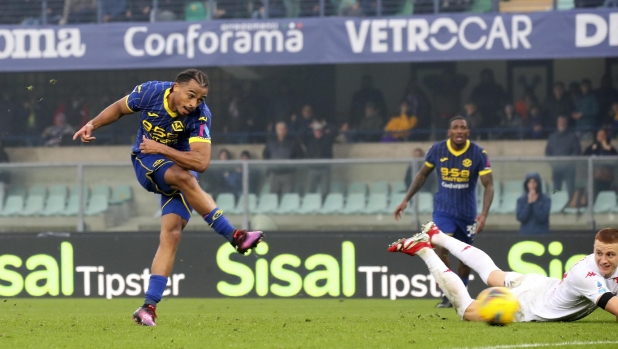 Verona, colpo salvezza. Bernede al 95' affossa la Fiorentina