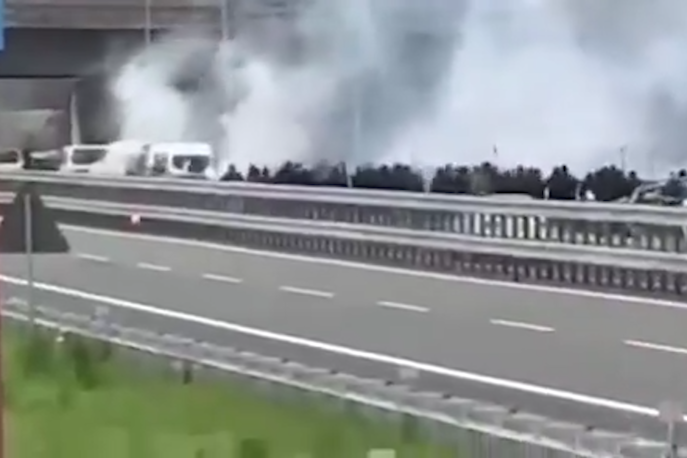 Agguato e rissa in autostrada tra tifosi del Perugia e della Lucchese