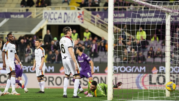 LIVE Al 45' Fiorentina-Lecce 1-0: primo squillo del Lecce con De Gea che dice di no a Karlsson