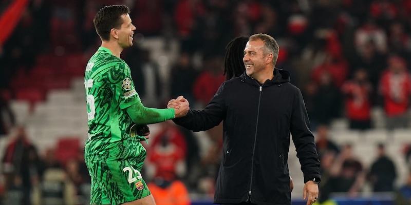 Flick coccola super Szczesny: "È fantastico!". Per Wojciech niente turnover 1 Flick coccola super Szczesny: "È fantastico!". Per Wojciech niente turnover
